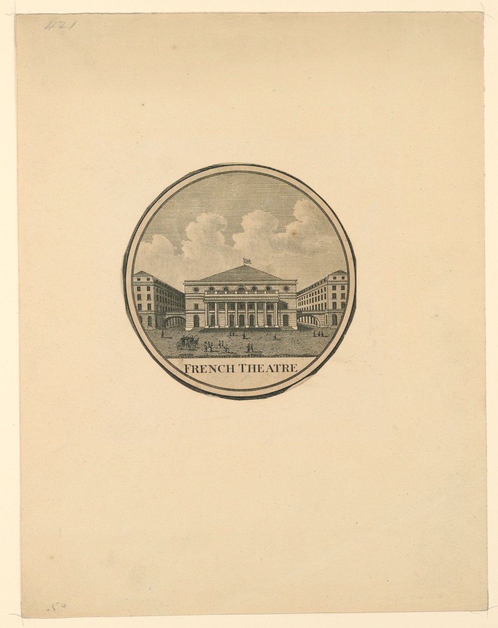 Francia Színház, Párizs alkotó: Unknown artist