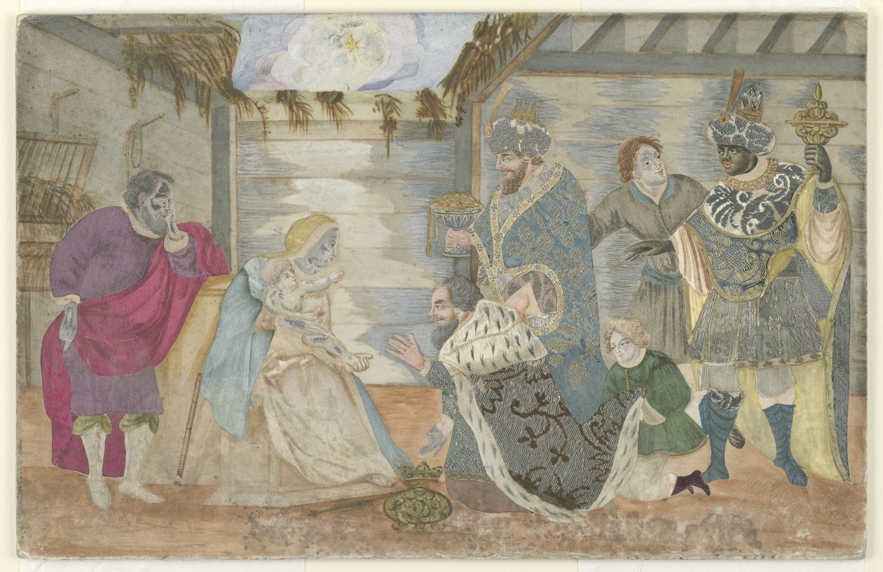 A mágusok imádása alkotó: Unknown artist