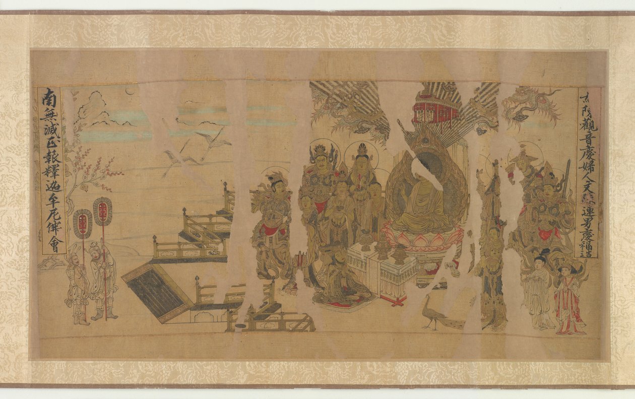 A Buddha Jamarádzsához fordul Kushinagarban alkotó: Unknown artist