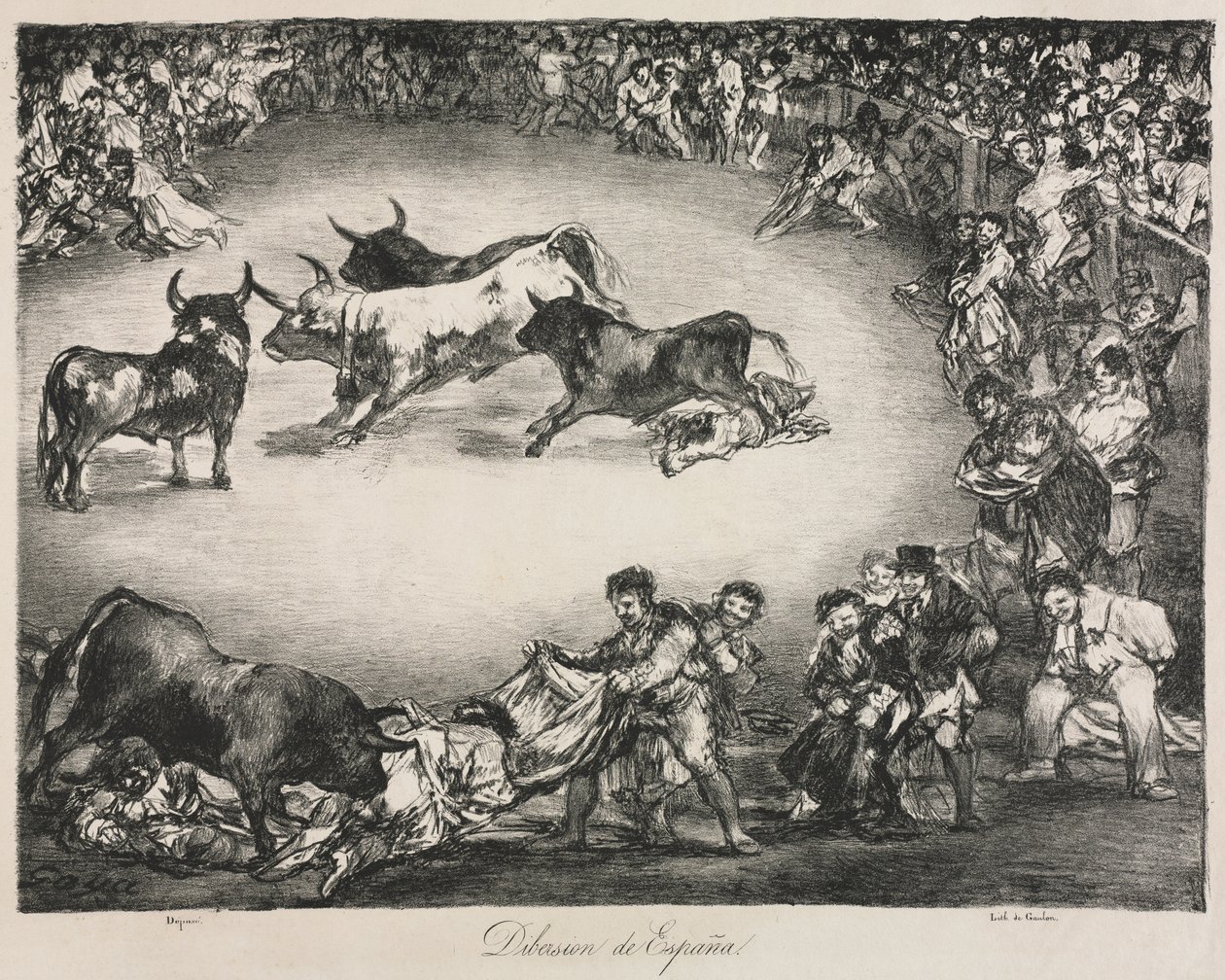 The Bulls of Bordeaux: Spanyol szórakozás alkotó: Unknown artist