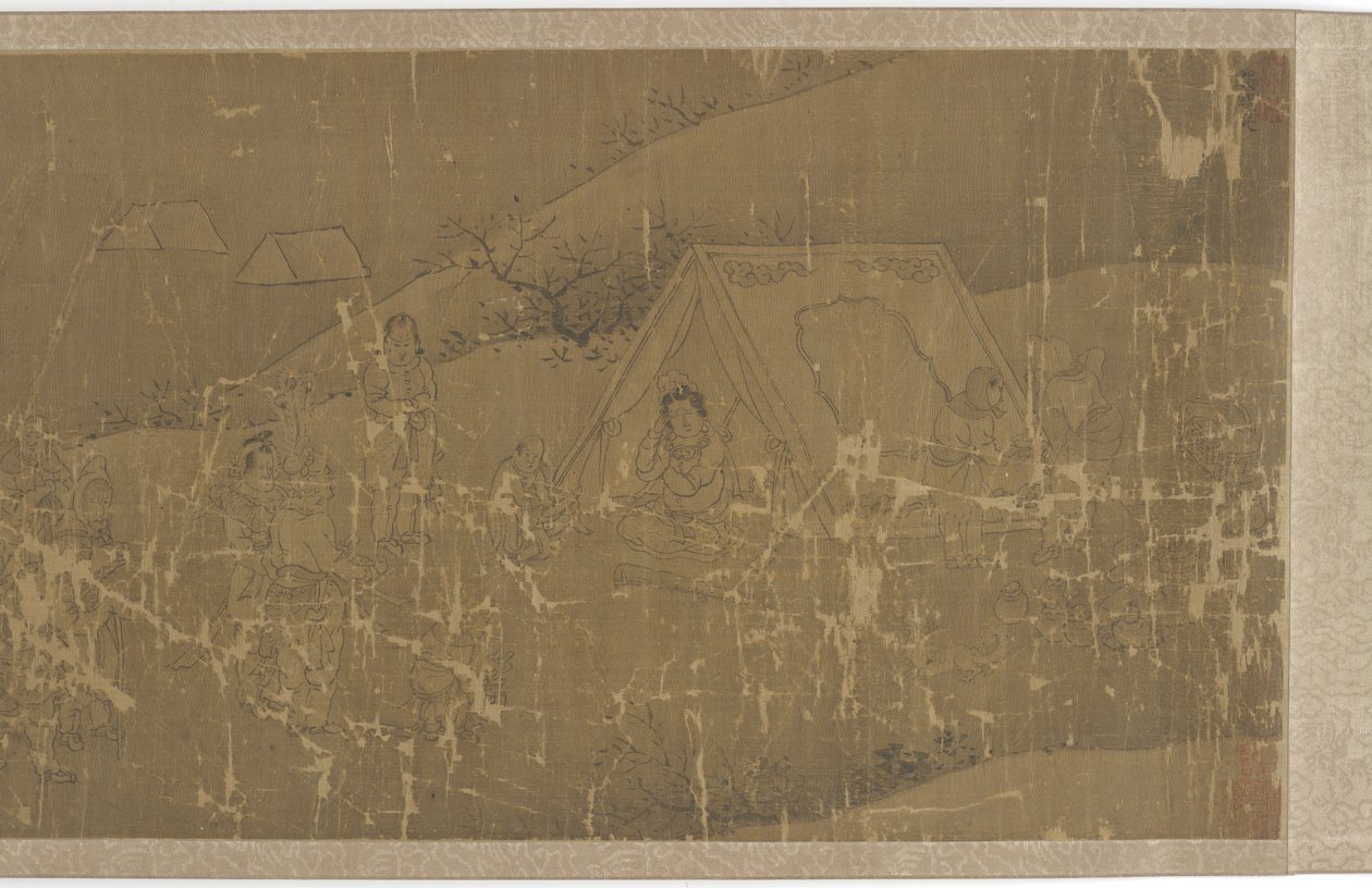 Cai Wenji fogsága (négy jelenet) alkotó: Unknown artist