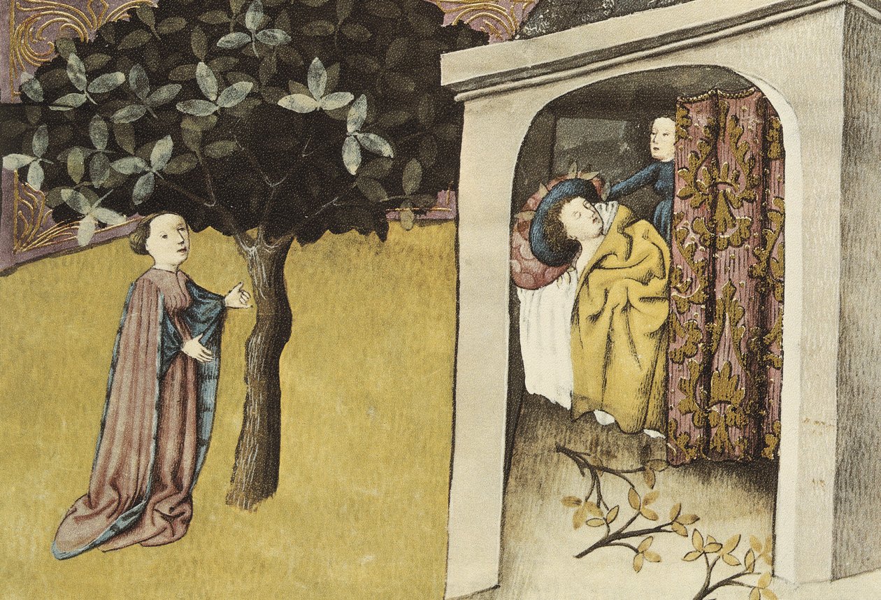 A Chastete fa (miniatűr) alkotó: Unknown artist