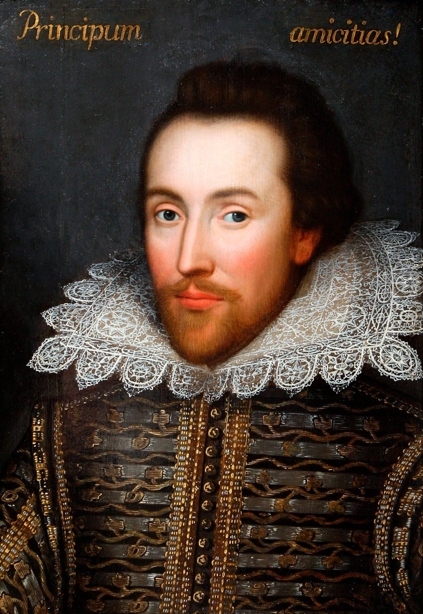 William Shakespeare (1564-1616) Cobbe-portréja alkotó: Unknown artist