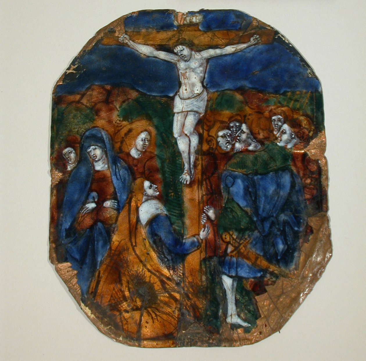 A keresztre feszítés alkotó: Unknown artist