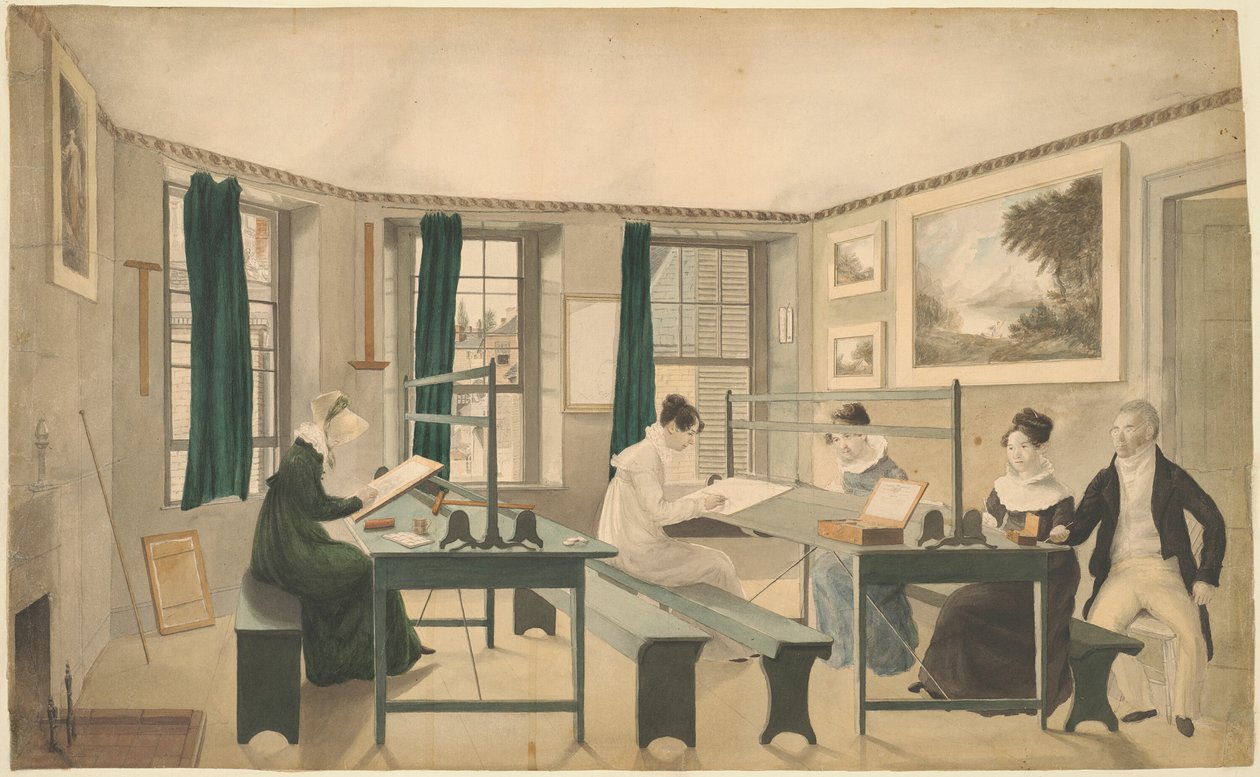 A Rajz osztály alkotó: Unknown artist