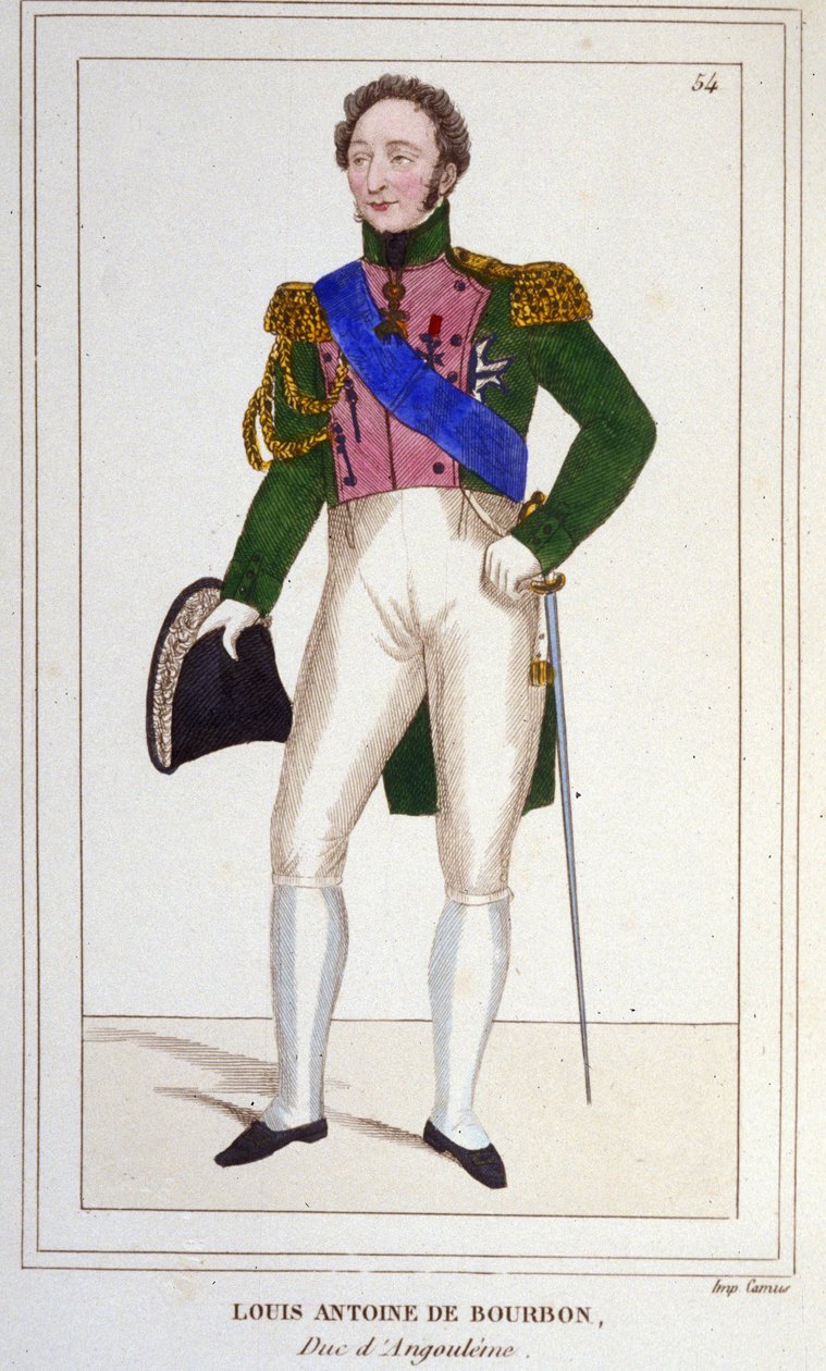 Angouleme hercege, Louis Antoine (Louis-Antoine) d