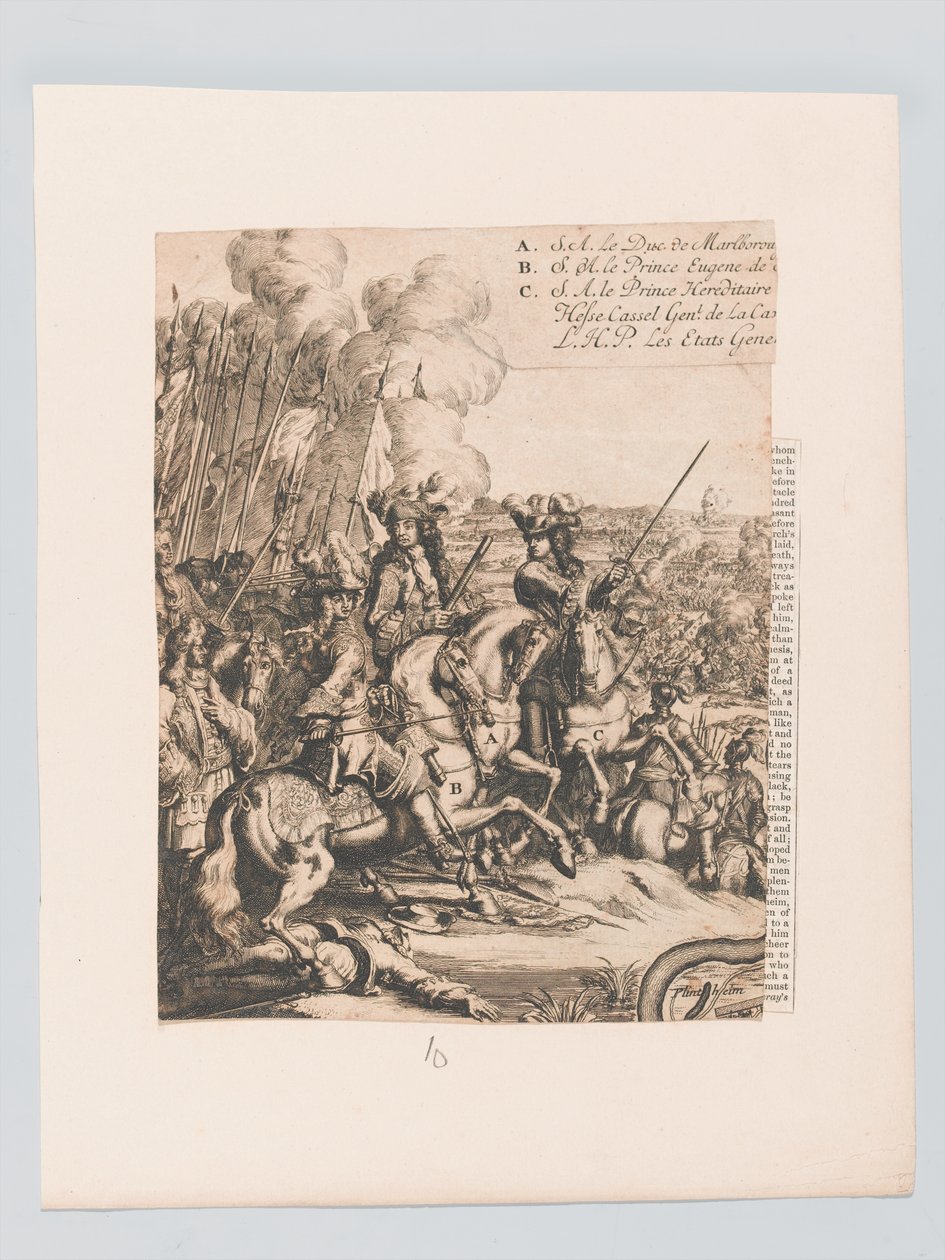 Marlborough hercege tábornokaival alkotó: Unknown artist
