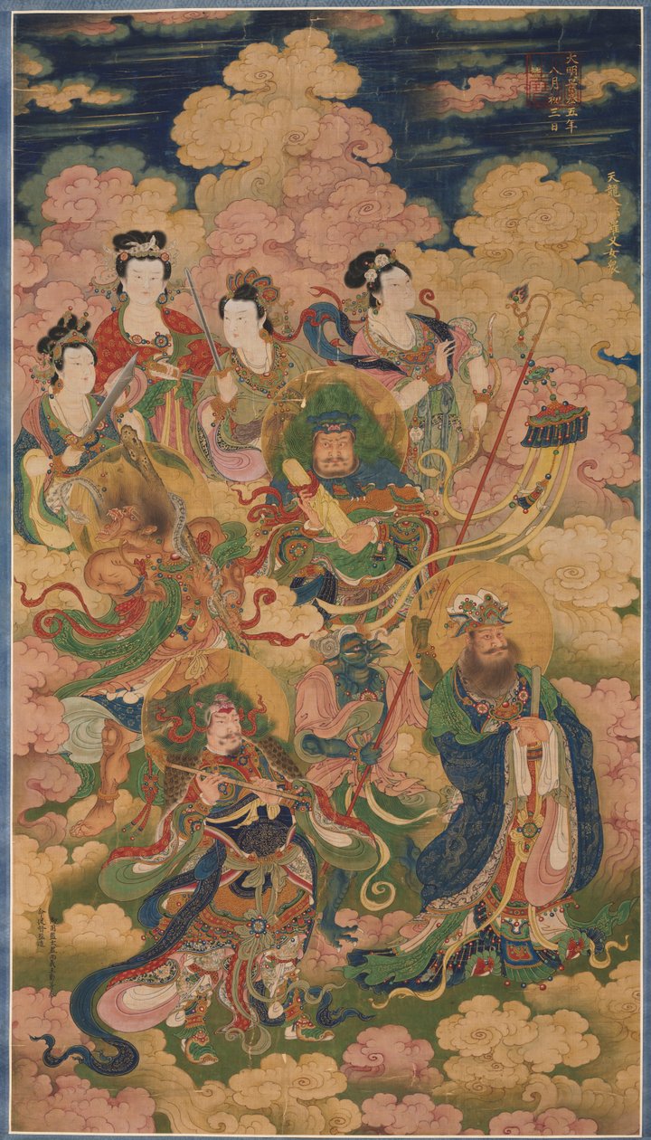 Déva, Naga és Yakshi nyolc serege alkotó: Unknown artist