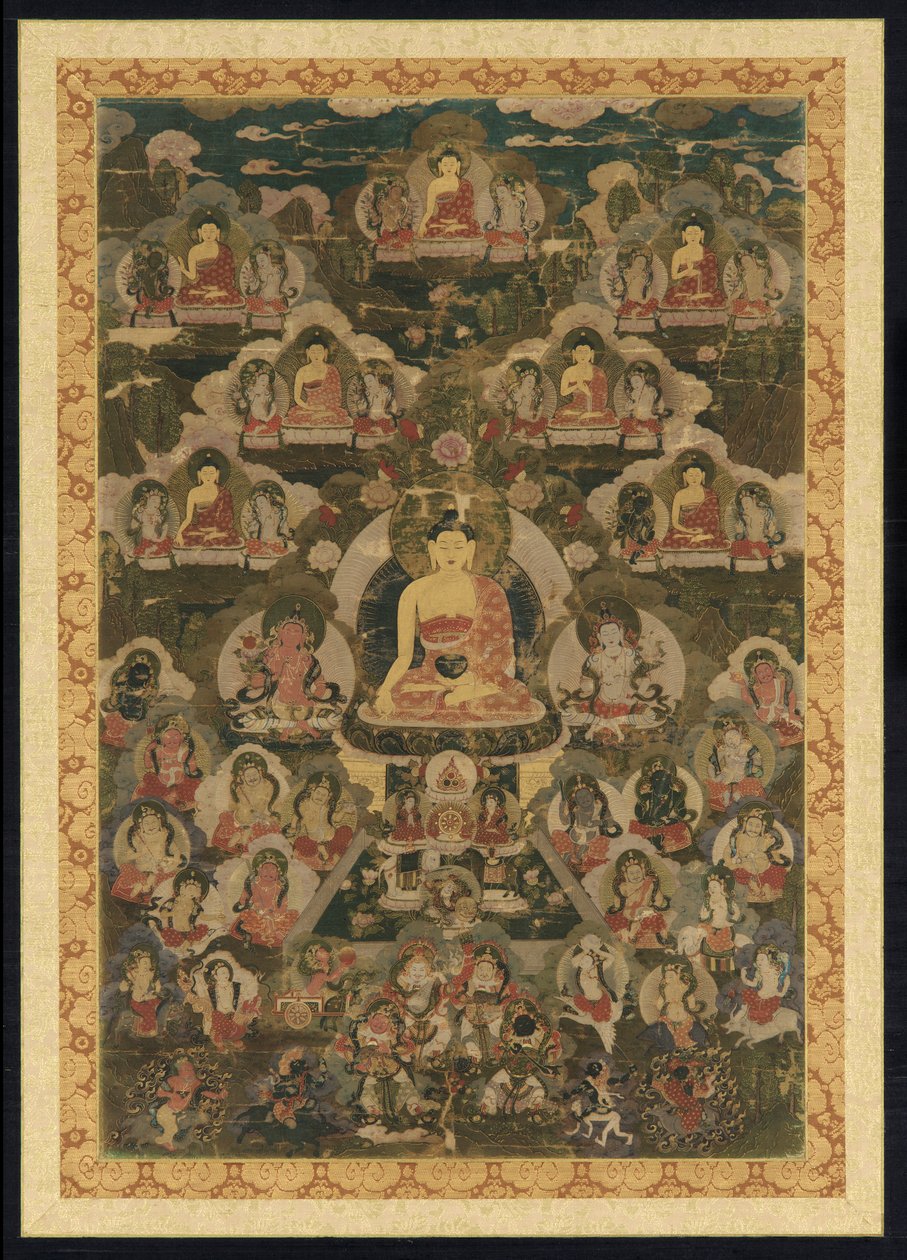 A nyolc gyógybuddha alkotó: Unknown artist