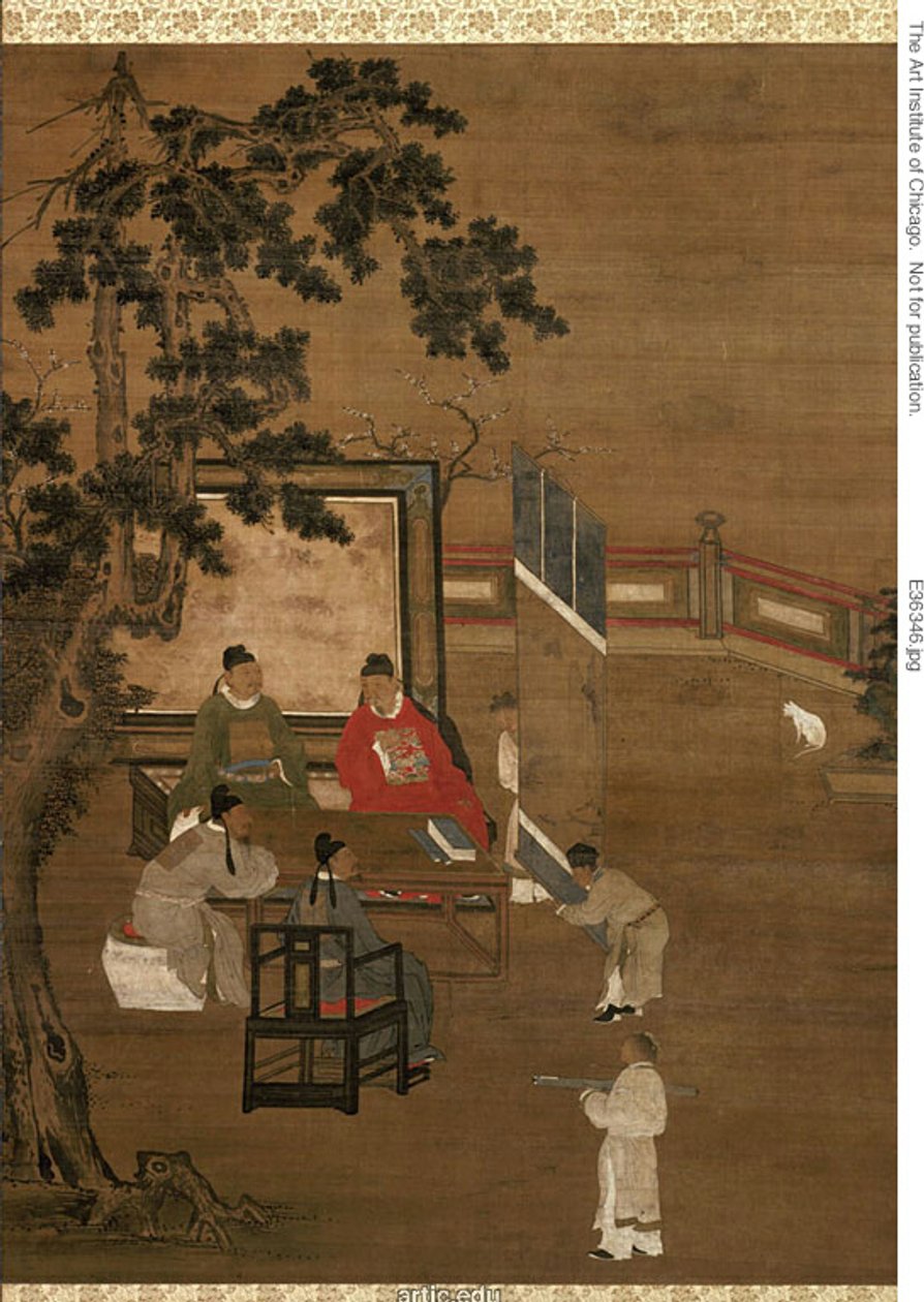 A négy eredmény: Festés alkotó: Unknown artist