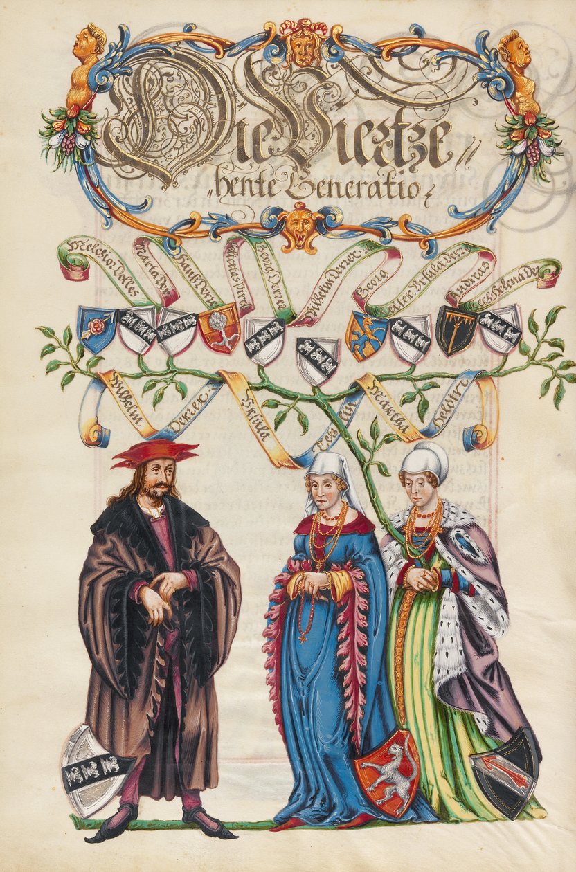 A tizennegyedik generáció, Wilhelm Derrer alkotó: Unknown artist