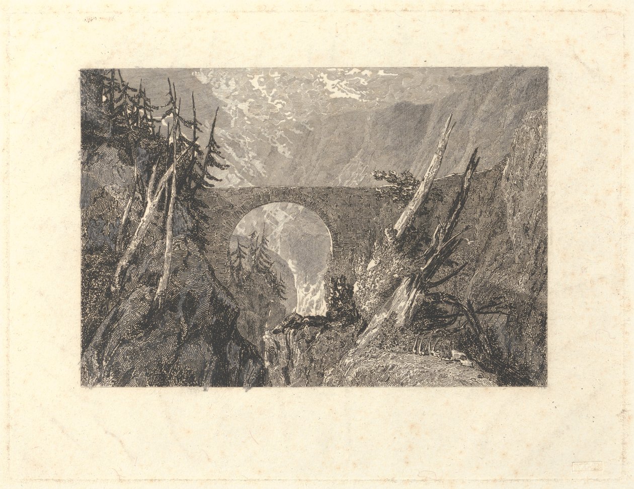 A kis ördög hídja alkotó: Unknown artist