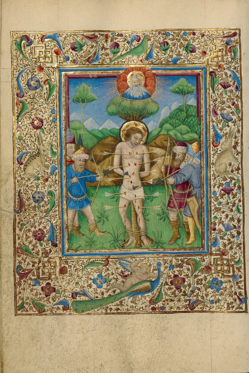 Szent Sebestyén mártíromsága alkotó: Unknown artist