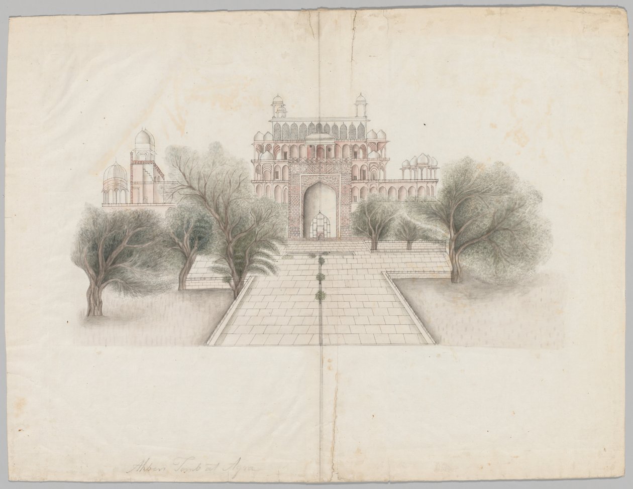 Akbar mauzóleuma Secunderabadban alkotó: Unknown artist