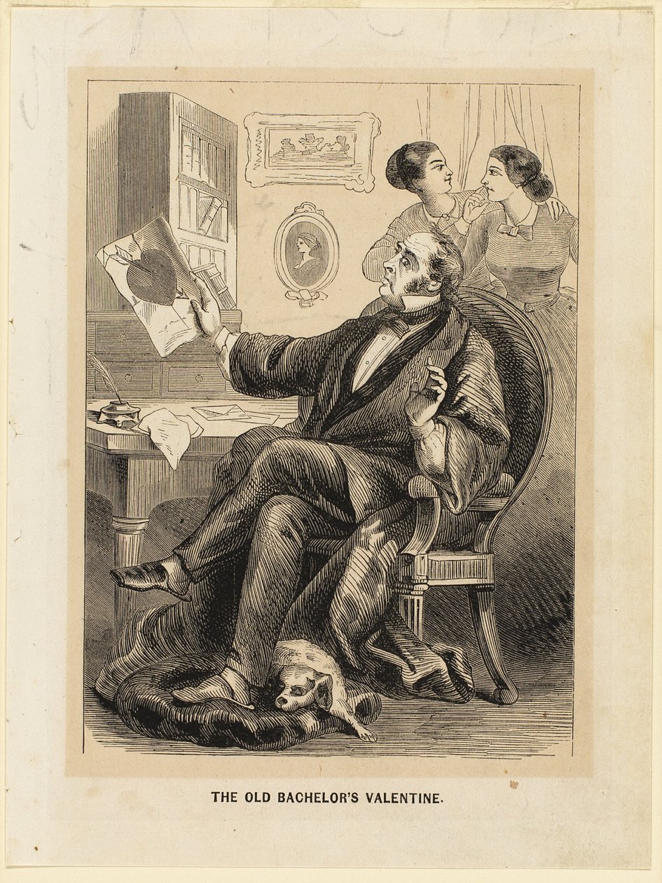 Az öreg agglegény Valentinja (Valentin) alkotó: Unknown artist