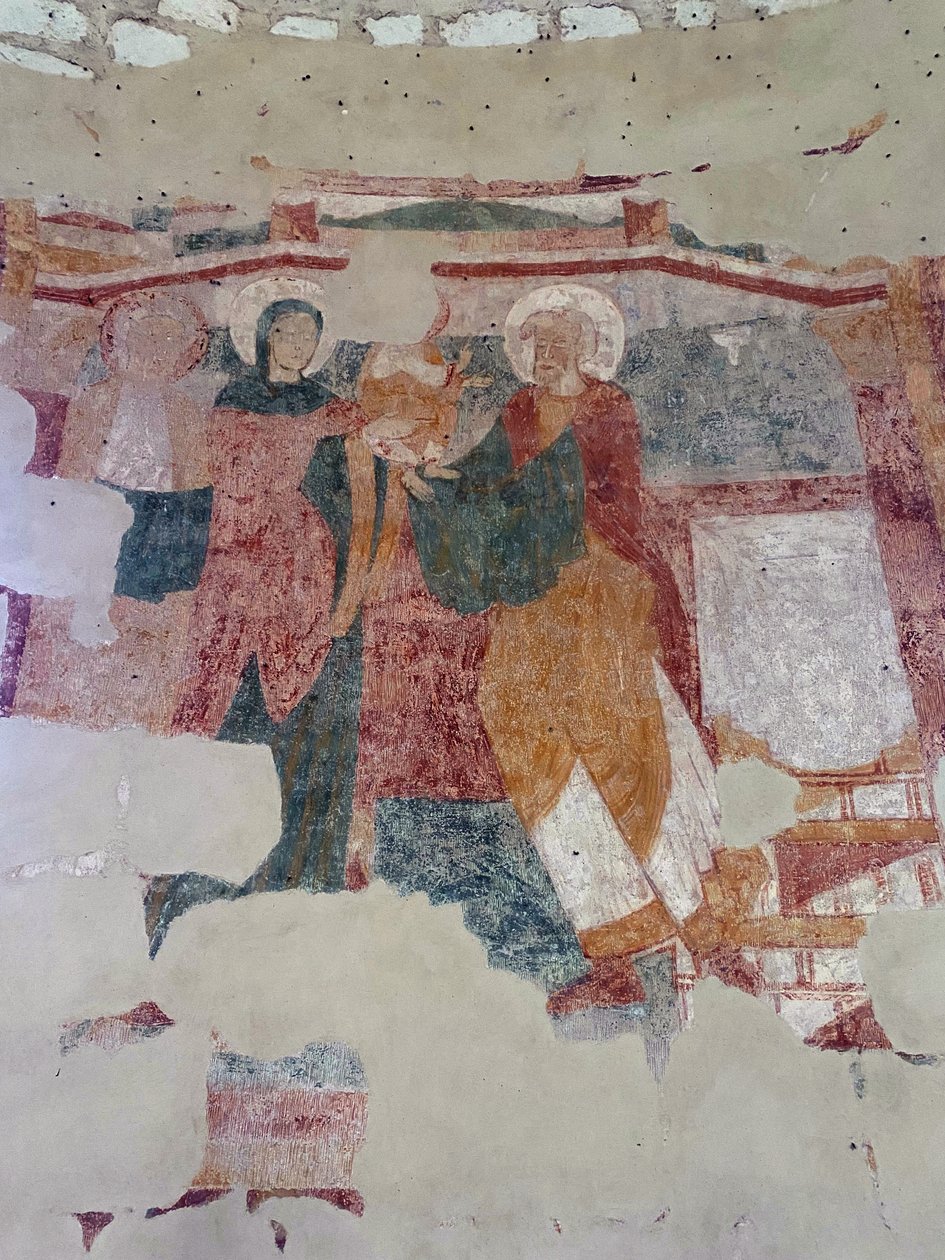 A bemutató, Saint-Jean du Liget kápolna, Touraine alkotó: Unknown artist