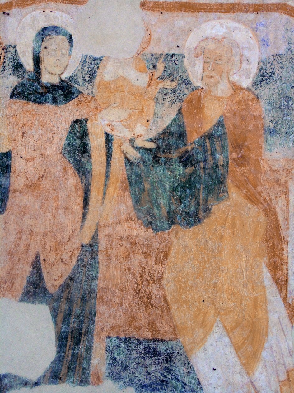 A bemutató, Saint-Jean du Liget kápolna, Touraine alkotó: Unknown artist