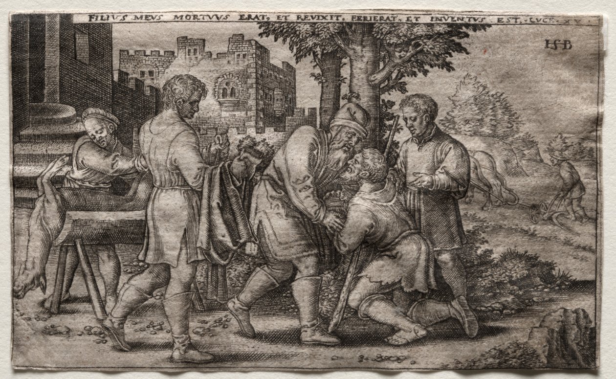 A tékozló fiú visszatérése alkotó: Unknown artist