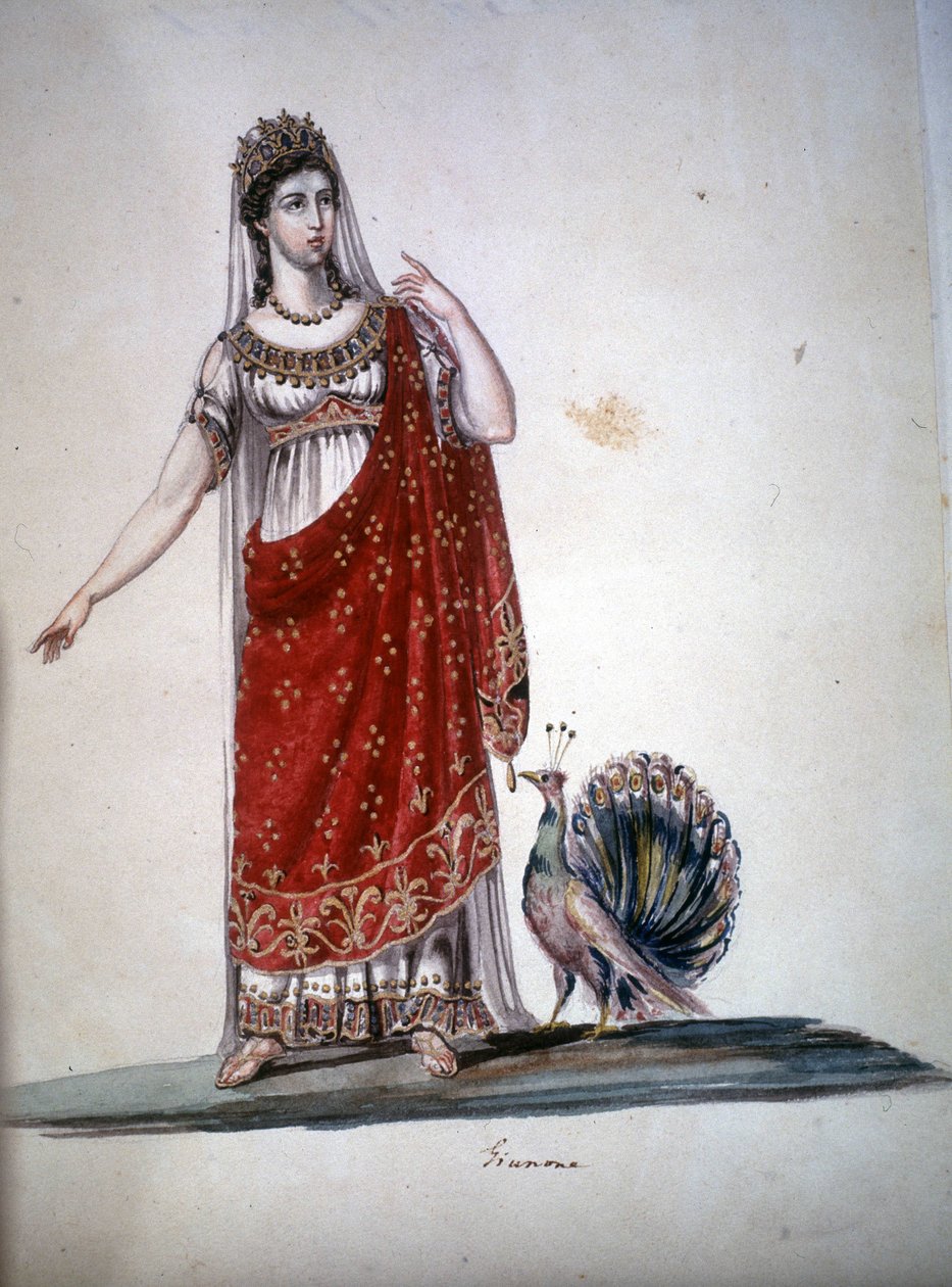 Juno vagy Héra római istenség a görögöknél. alkotó: Unknown artist