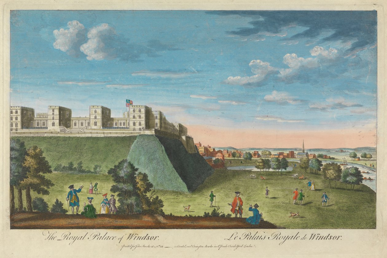 A Windsori Királyi Palota alkotó: Unknown artist