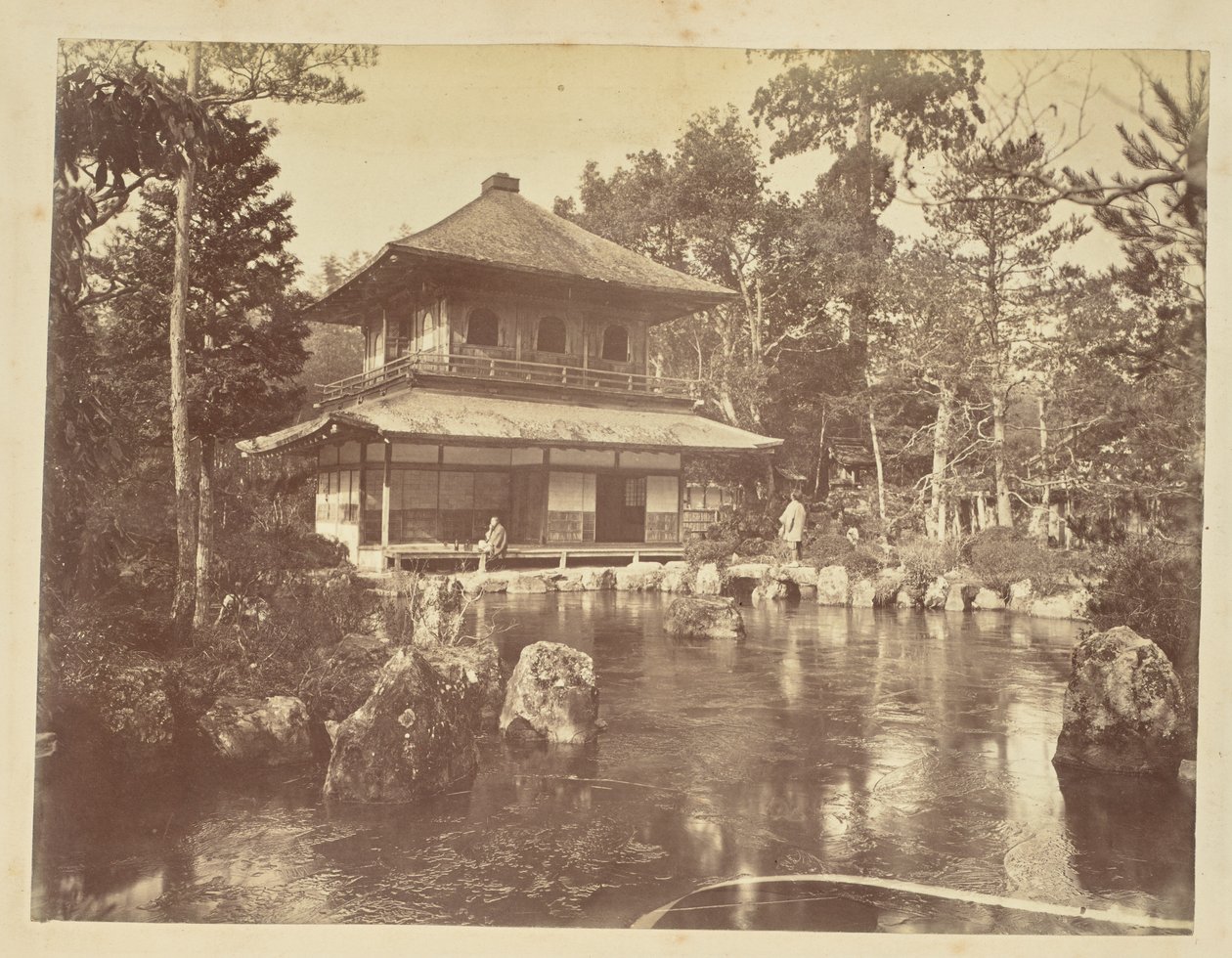 [Az Ezüst Pavilon a Jion-ji templomban] alkotó: Unknown artist