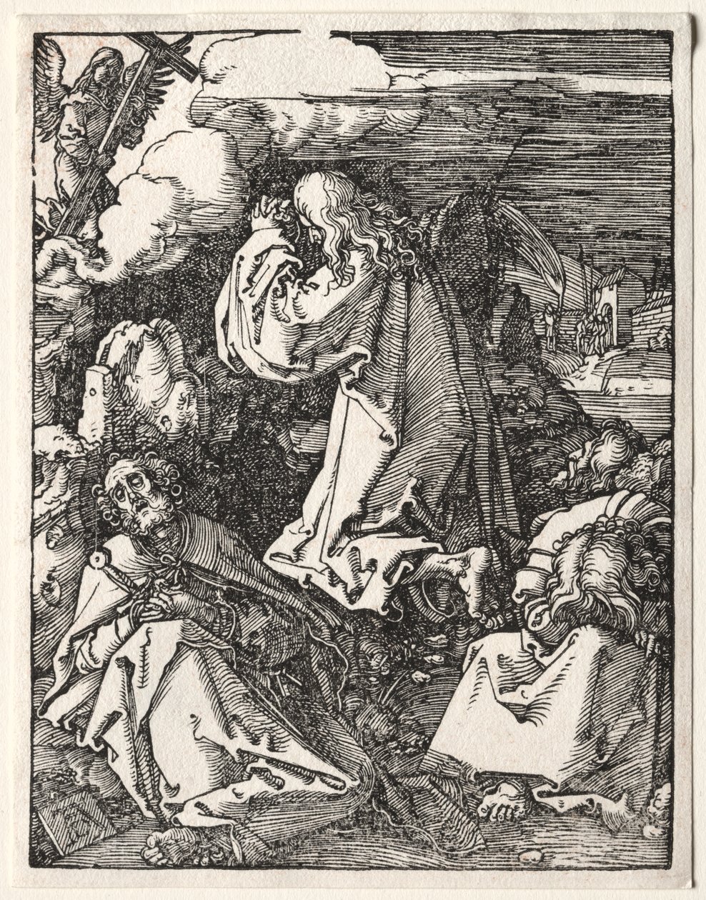 A kis szenvedély: Krisztus az Olajfák hegyén alkotó: Unknown artist