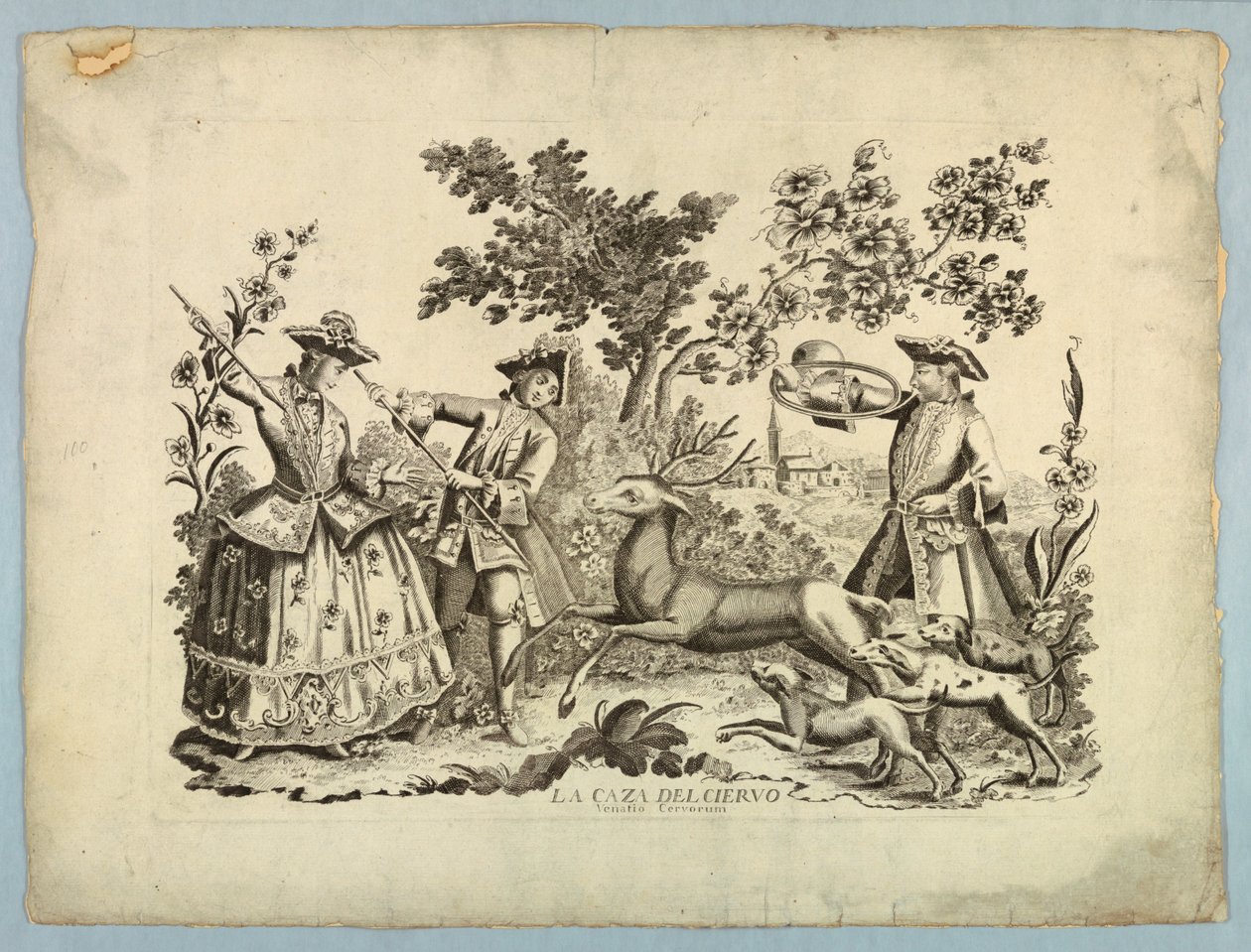A szarvasvadászat alkotó: Unknown artist