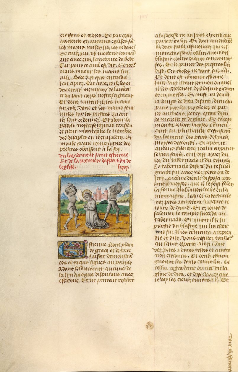 Szent István megkövezése alkotó: Unknown artist
