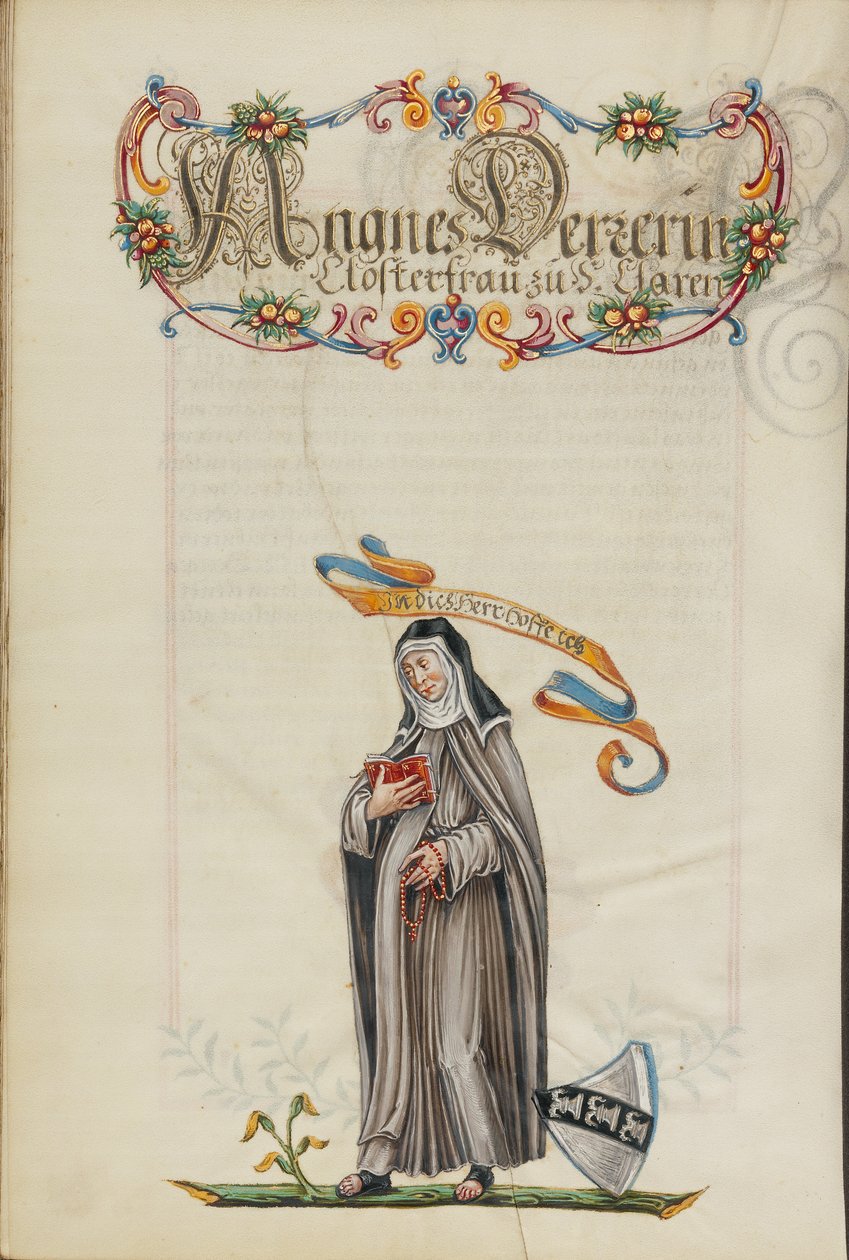 A tizenharmadik generáció, Agnes Derrer alkotó: Unknown artist