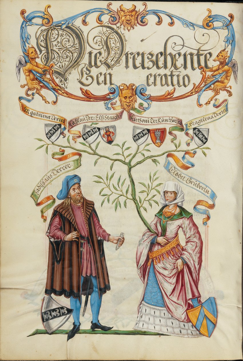 A tizenharmadik generáció, Lasslau Derrer alkotó: Unknown artist