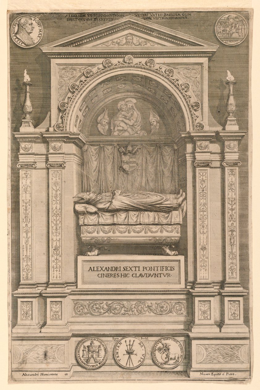 Sándor pápa sírja VI alkotó: Unknown artist