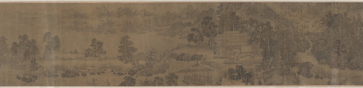 A Wangchuan Villa 網川圖 alkotó: Unknown artist