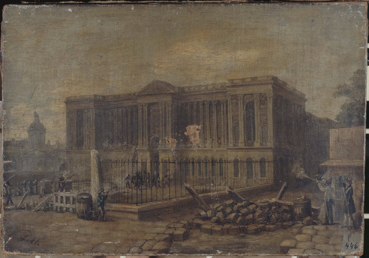 A Louvre elleni támadás, július 29. alkotó: Unknown artist