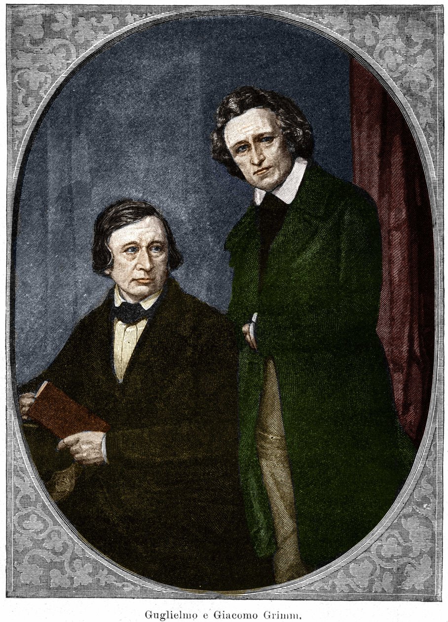 Jakob (1785-1863) és Wilhelm (1786-1859) Grimm testvérek, német írók. alkotó: Unknown artist