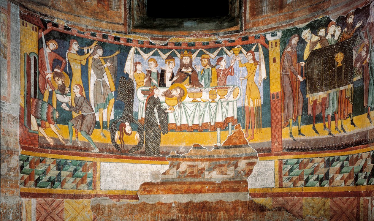 Salome tánca és Keresztelő Szent János feje alkotó: Unknown artist