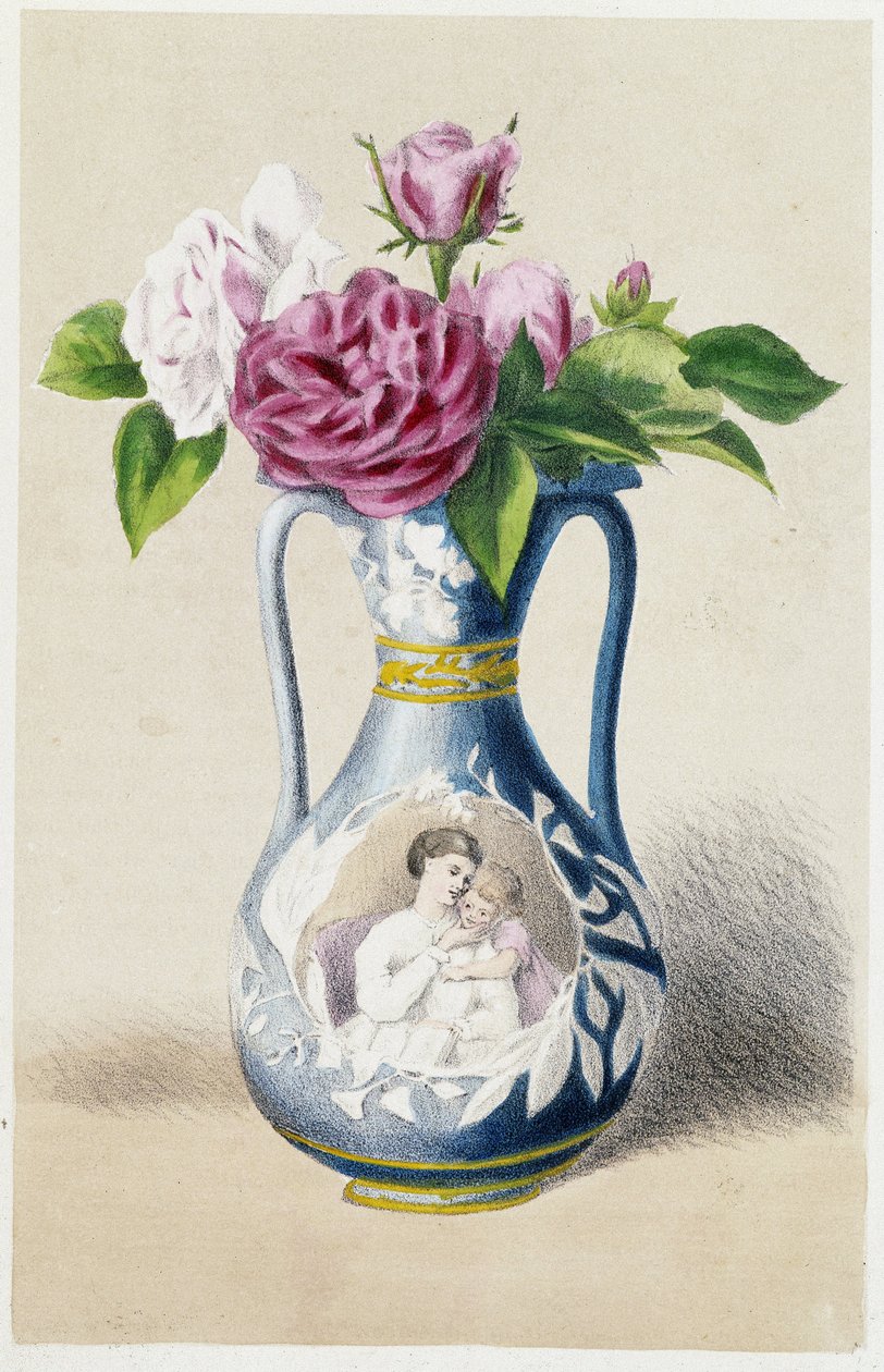 A négy évszak: nyár, rózsa alkotó: Unknown artist