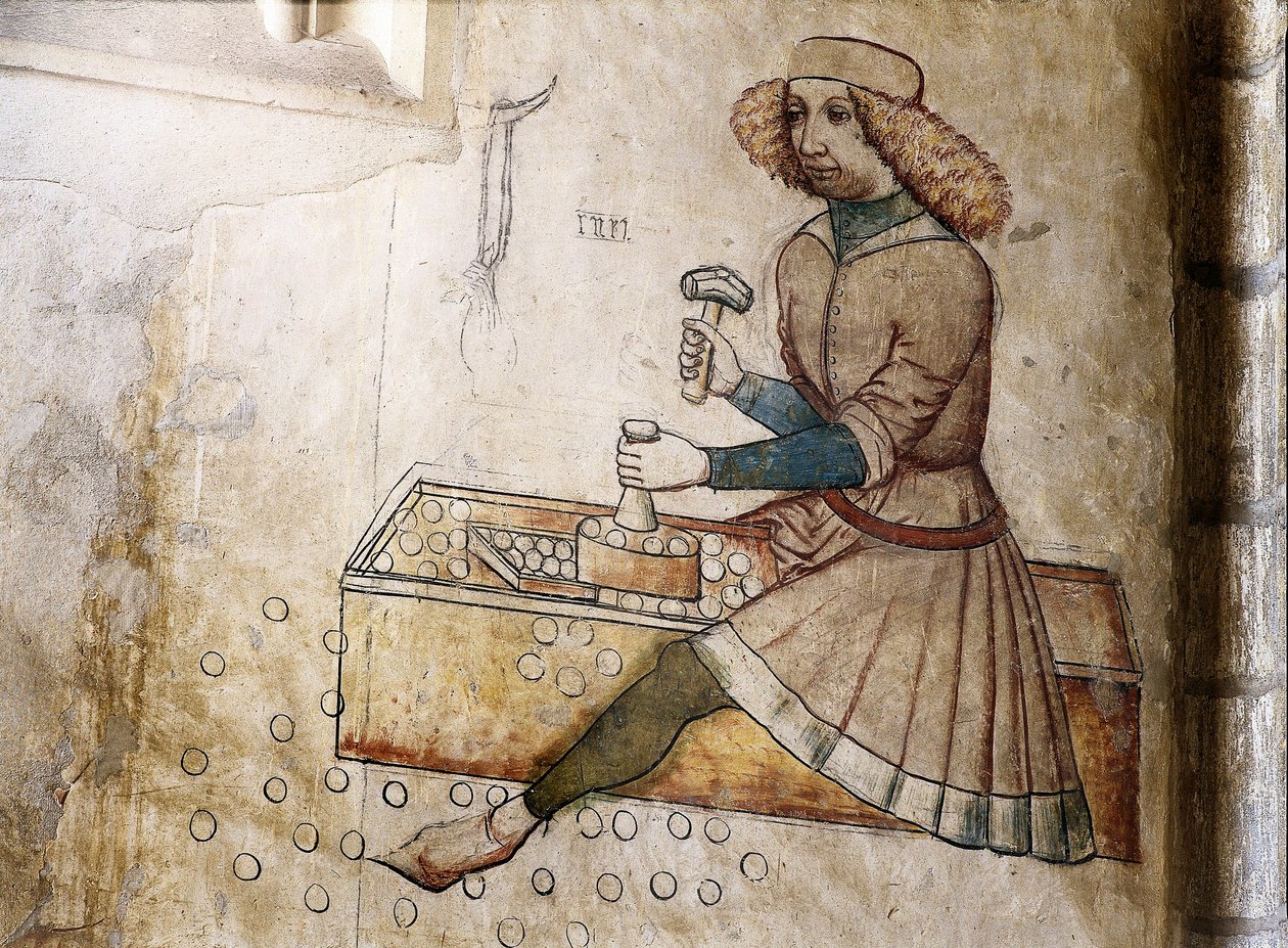 A valuta verése alkotó: Unknown artist