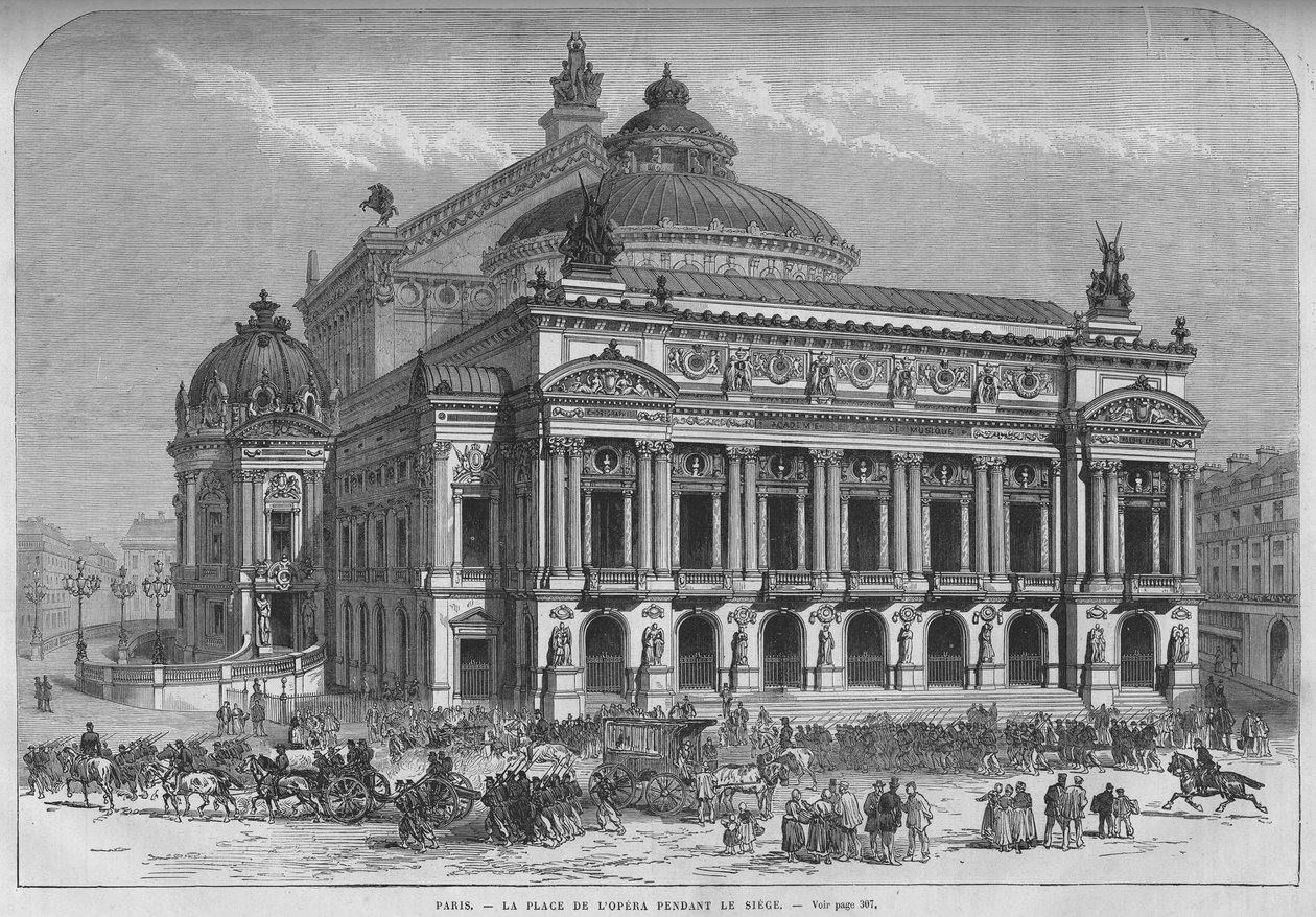 Párizs ostroma a poroszok által. 1871. Place de l
