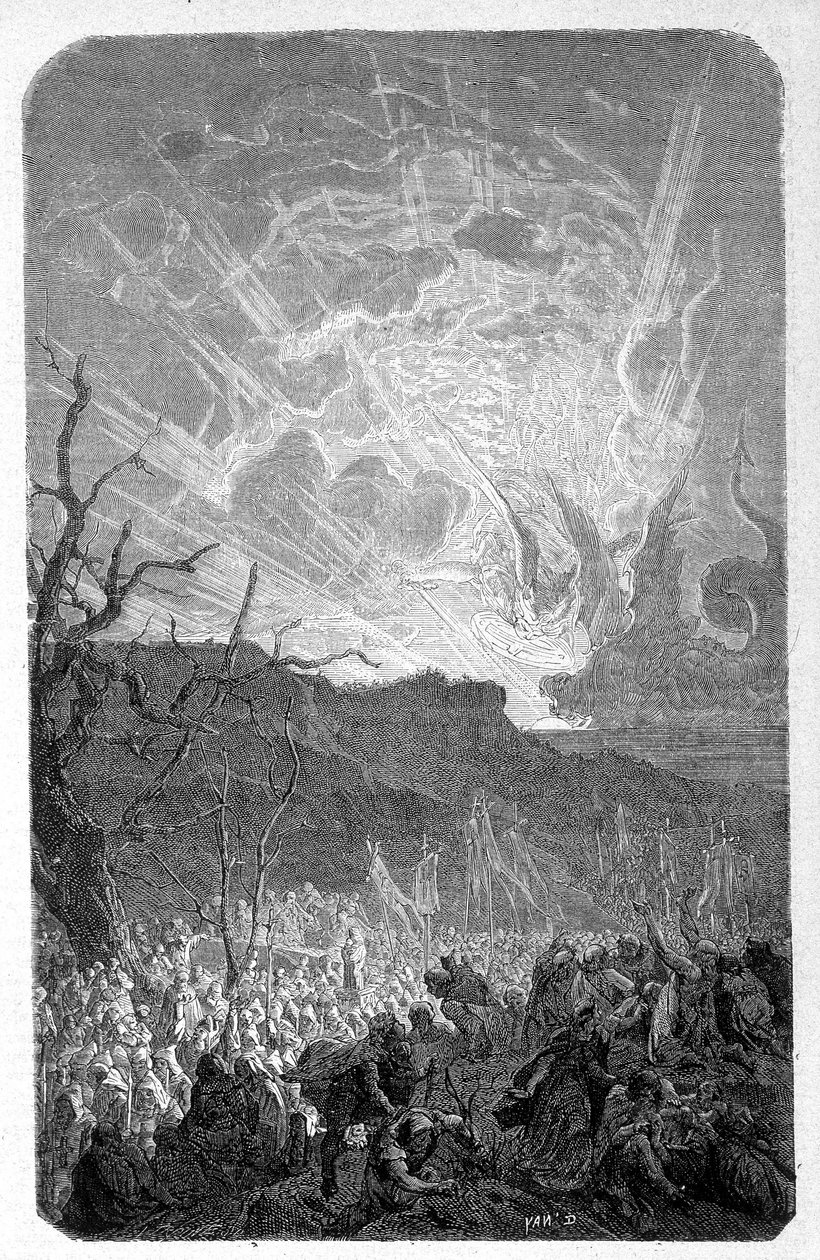 Az ezer év babonája (1000): a világ vége – a „Pápák története” c. alkotó: Unknown artist