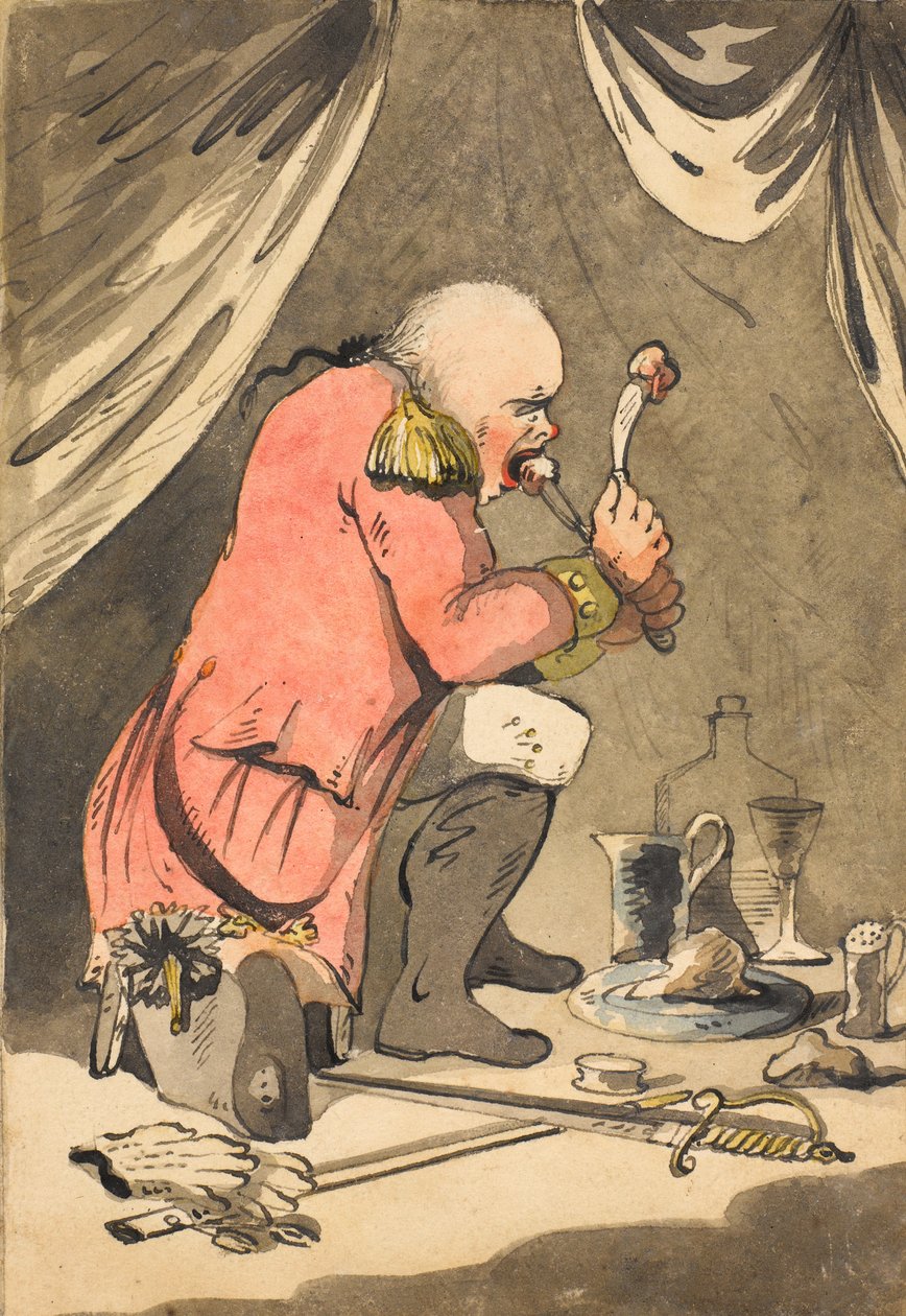 „Ezek a ropogós terepnapok elviszik azt a kis étvágyat, ami még megmaradt?”, 1796 alkotó: Unknown