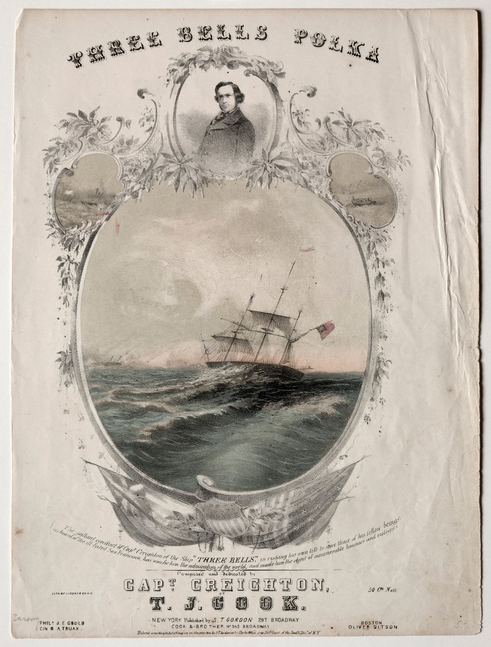 Három harang polka alkotó: Unknown artist