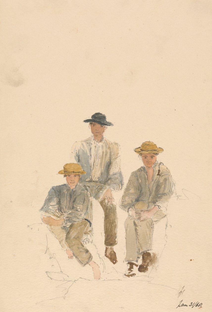 Három férfi (68. január 31.) alkotó: Unknown artist