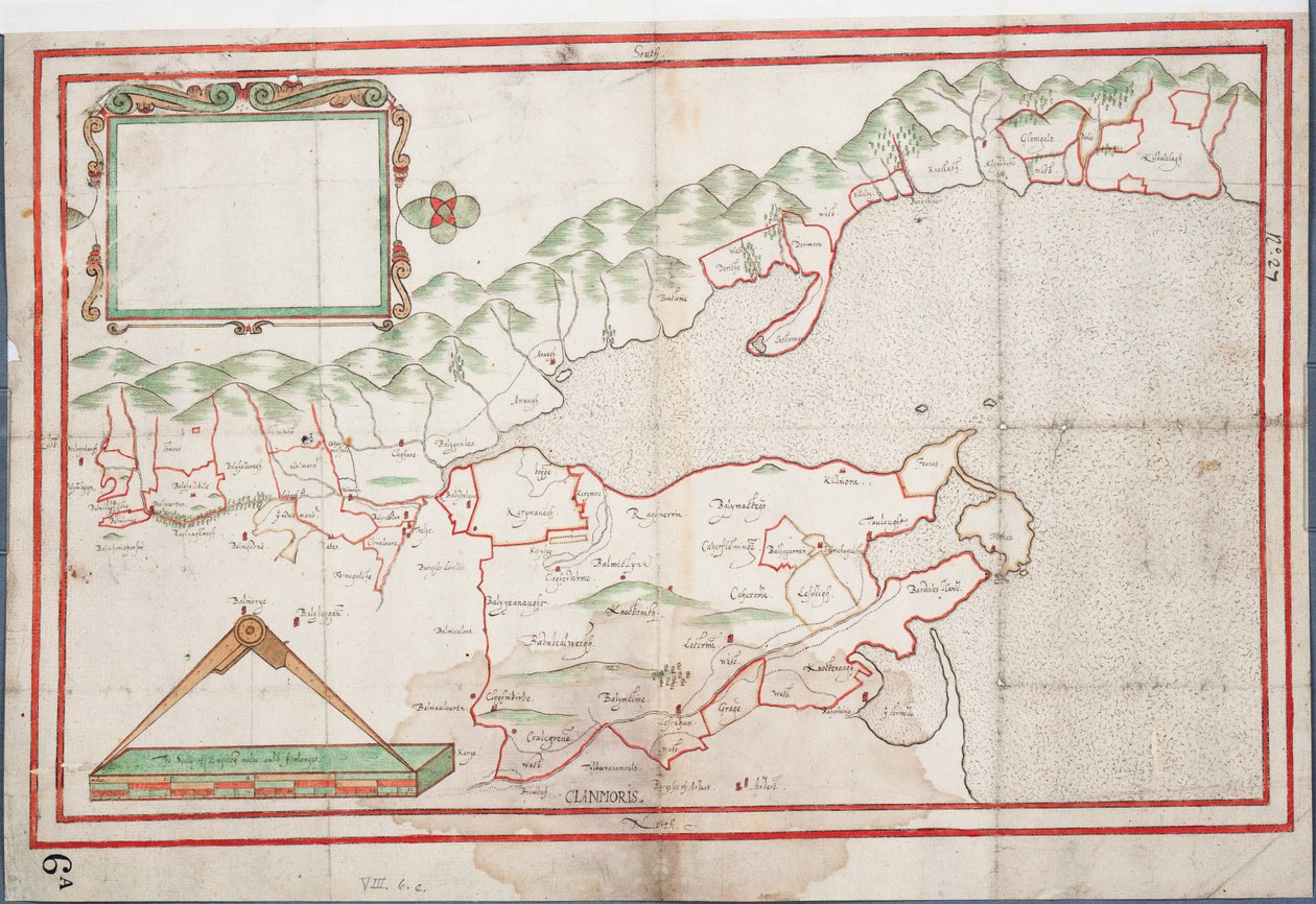 Tralee Bay, Írország, 1600 körüli (papír, vászon) alkotó: Unknown artist