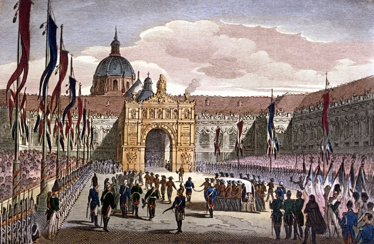 I. Napóleon hamvainak átadása az Invalidusoknak, Párizsban alkotó: Unknown artist