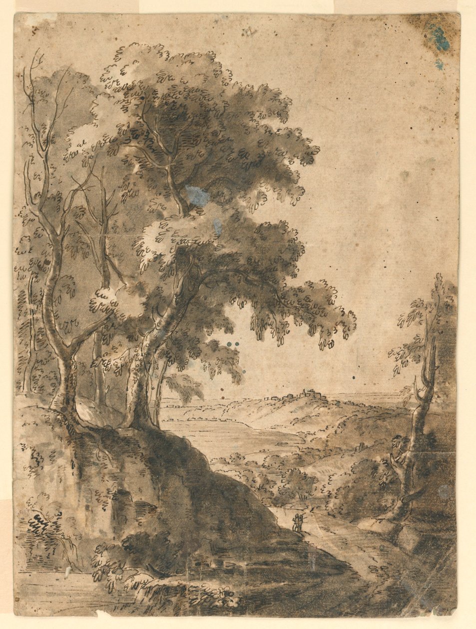 Fa a tájban alkotó: Unknown artist
