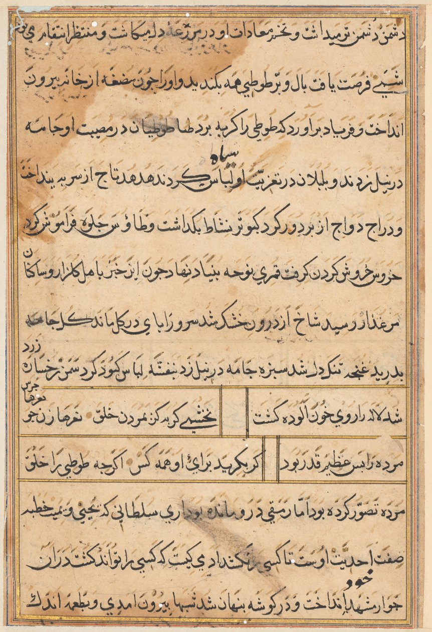 Tuti-Nama (Egy papagáj történetei) alkotó: Unknown artist