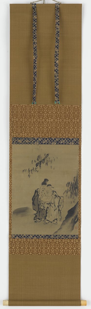 Két kínai bölcs áll egy fa alatt alkotó: Unknown artist
