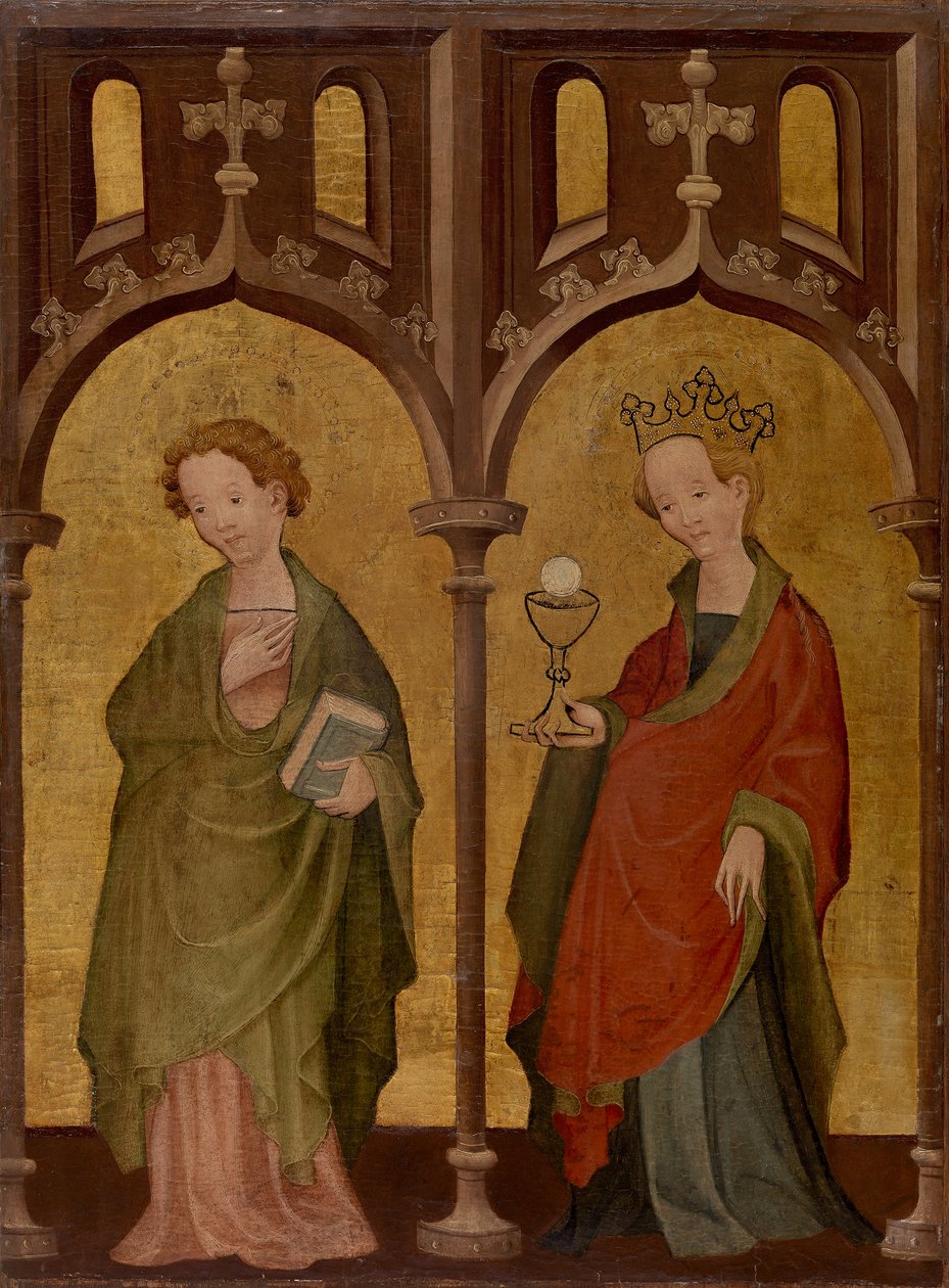 Két női szent alkotó: Unknown artist