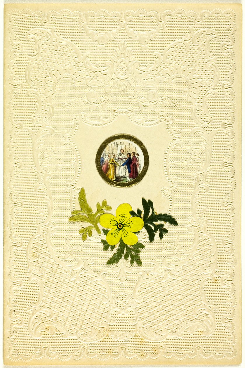 Cím nélkül Valentine (esküvői jelenet) alkotó: Unknown artist
