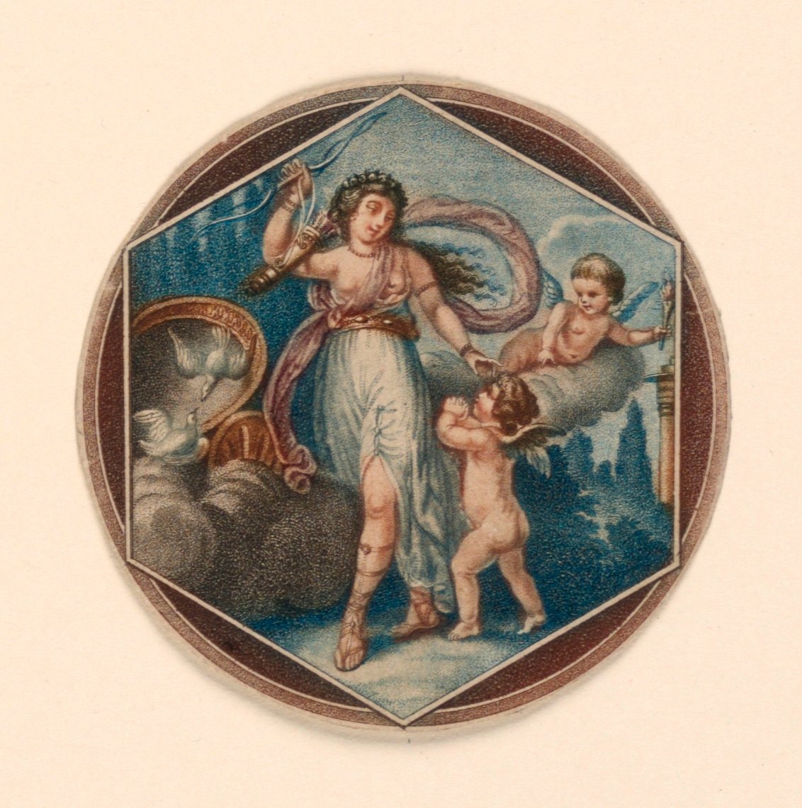 Vénusz és Ámor alkotó: Unknown artist